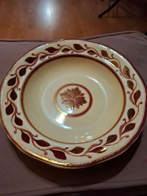 Titan Ware, Adams, Royal Ivory, hand painted Tureen bowl RD459174