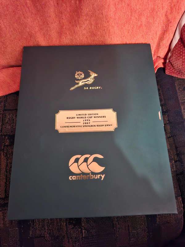 Limited Edition Rugby World Cup Rugby Jersey 2007(no 2969) of only 5000