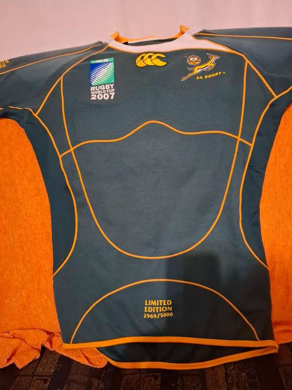 Limited Edition Rugby World Cup Rugby Jersey 2007(no 2969) of only 5000