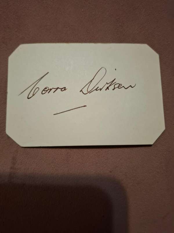 Corra Dirksen Springbok 393 original autograph