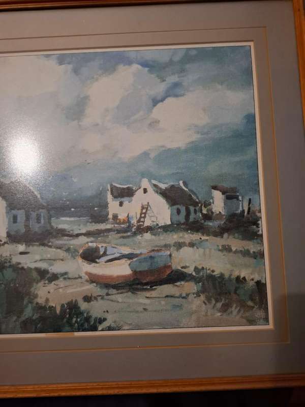 Fishing Village, Print by Wessel van Aswegen