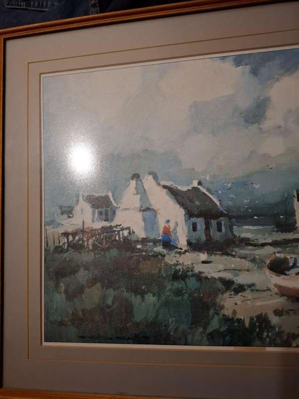 Fishing Village, Print by Wessel van Aswegen