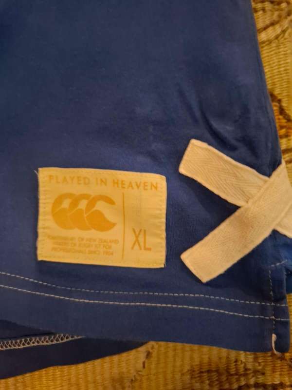 Canterbury rugby shirt/jersey, XL, play in heaven, France no 15