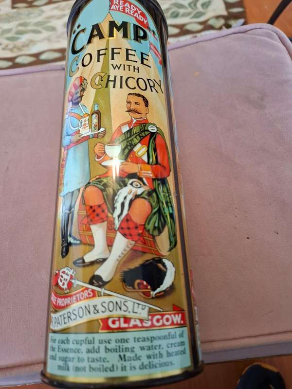 Camp Coffee with Chicory Tin, R Paterson & Sons Ltd