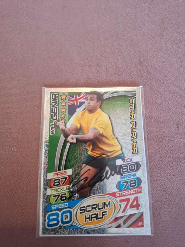Will Genia, Australia rugby scrum half