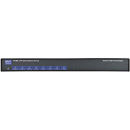 NVT NV-862 UTP ACTIVE RECEIVER DA HUB 8 Channel Active Receiver Distribution Amplifier Hubs