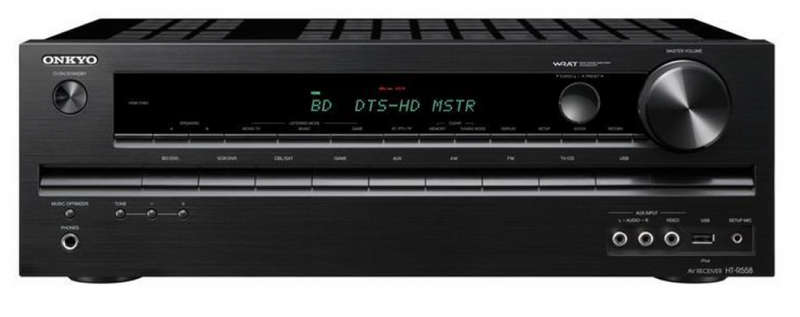 Onkyo HT-R558 5.1 AV Receiver Amplifier - Powers On/Off