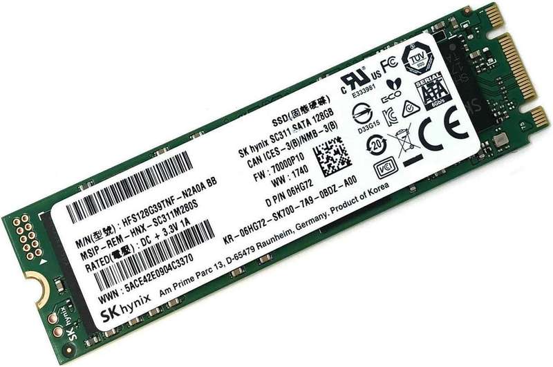 128GB SSD SK Hynix SC311 SATA M.2 Solid State Drive