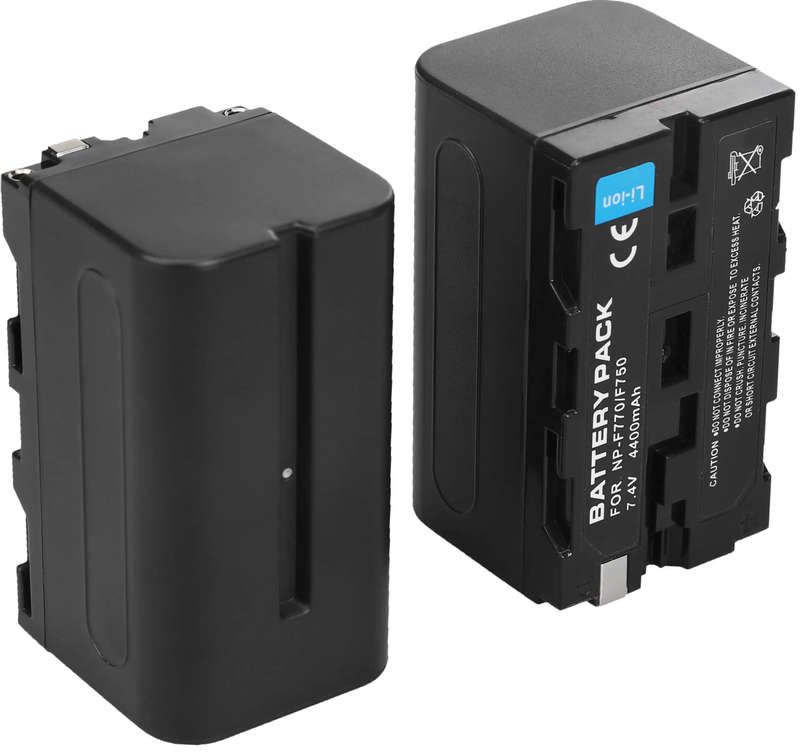 NP-F770 Rechargeable Battery for Sony Camcorder Digital Cameras - replaces NP-F750