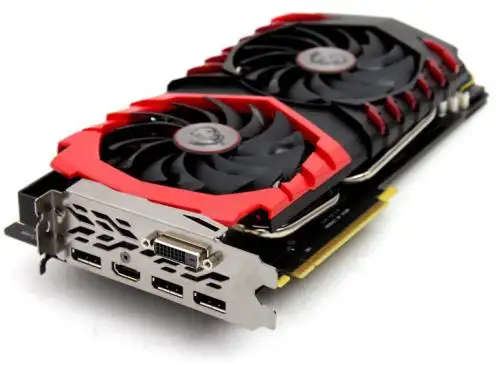 msi NVIDIA GeForce GTX 1060 Gaming X+ 6GB GDDR5 Graphics Card