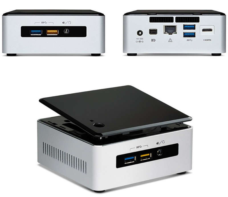 Intel NUC Mini-PC NUC5i3RYH | CORE i3 5010U 2.1GHz  DESKTOP PC