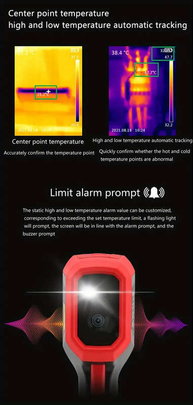 UNI-T Industrial Infrared Thermal Imaging Handheld Thermal Camera