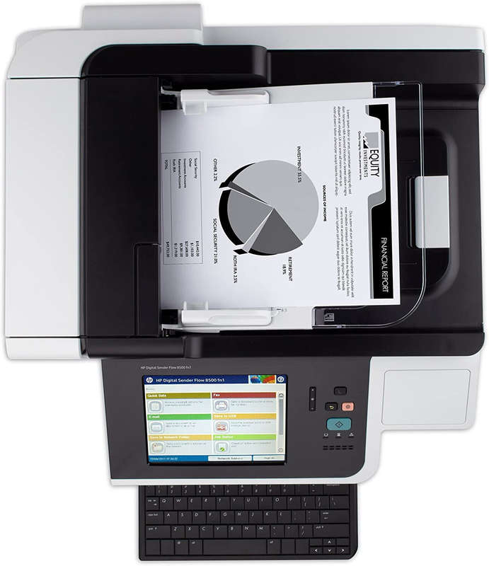 HP Digital Sender Flow 8500 fn1 Document Capture Workstation Scanner