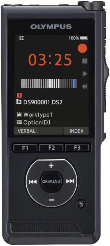 Olympus DS-9000 Professional Digital Voice Recorder - Handheld Voice Dictation Recorder