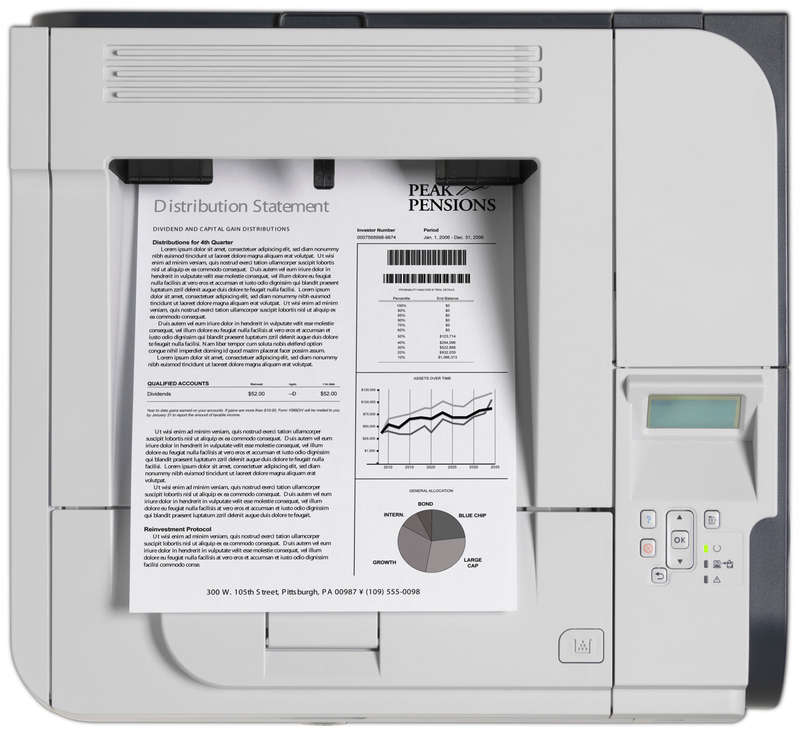 HP Laser Printer LaserJet Enterprise P3015  Printer - 90% Toner Left
