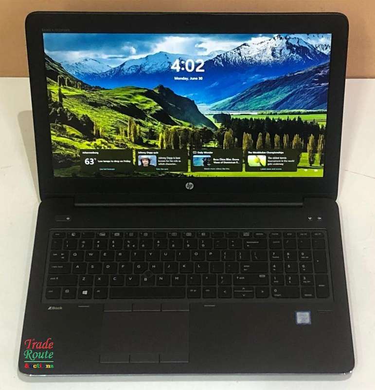 HP ZBook 15 G4 15.6" Laptop Intel i7 32GB RAM 512GB SSD NVIDIA Quadro M2200 4GB Graphics Design Engg