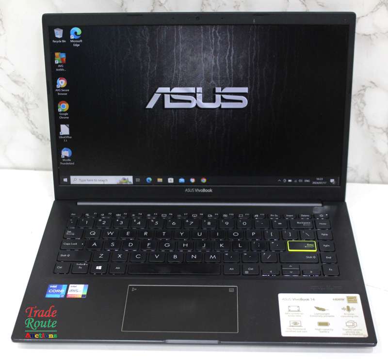 Asus K413EA VivoBook 14 Core i7-1165G7 2.8GHz Quad-Core 14.0" Full HD 8GB DDR4 512GB M.2 NVMe SSD