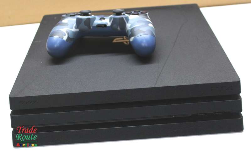 Sony Playstation 4 Console Pro 1TB [CUH-7202B] PS4 PRO + 1 Wireless Controller Blue Camo