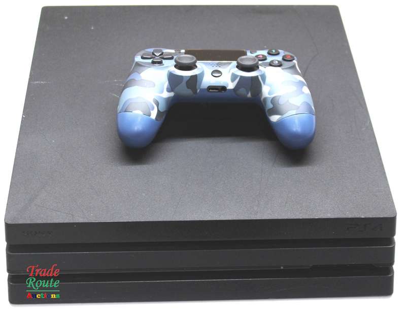 Sony Playstation 4 Console Pro 1TB [CUH-7202B] PS4 PRO + 1 Wireless Controller Blue Camo