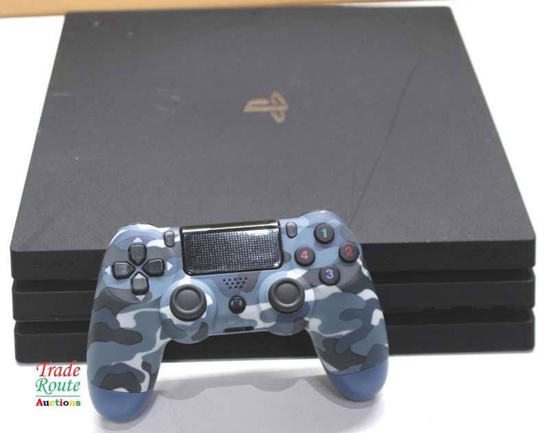Sony Playstation 4 Console Pro 1TB [CUH-7202B] PS4 PRO + 1 Wireless Controller Blue Camo