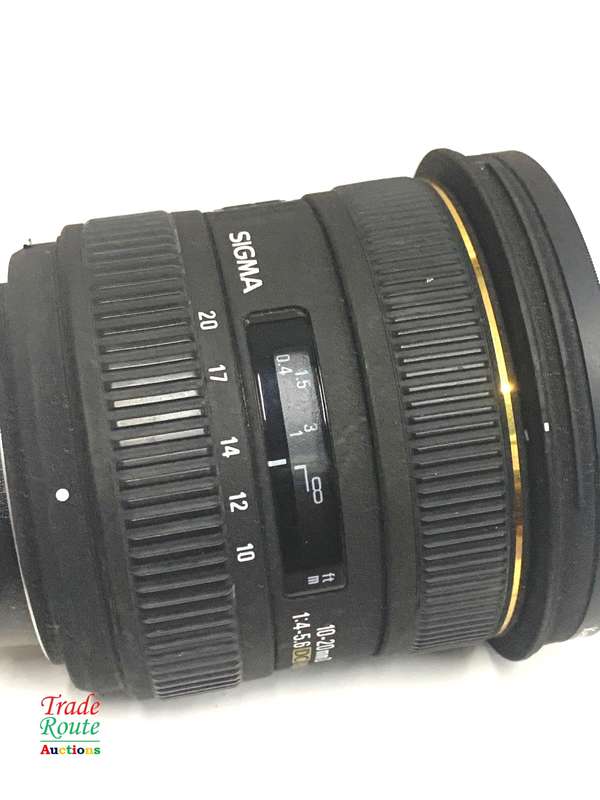 Sigma 10-20mmD  f/4-5.6 EX DC WIDE ANGLE Lens [NIKON-MOUNT] For Nikon DSLR Cameras