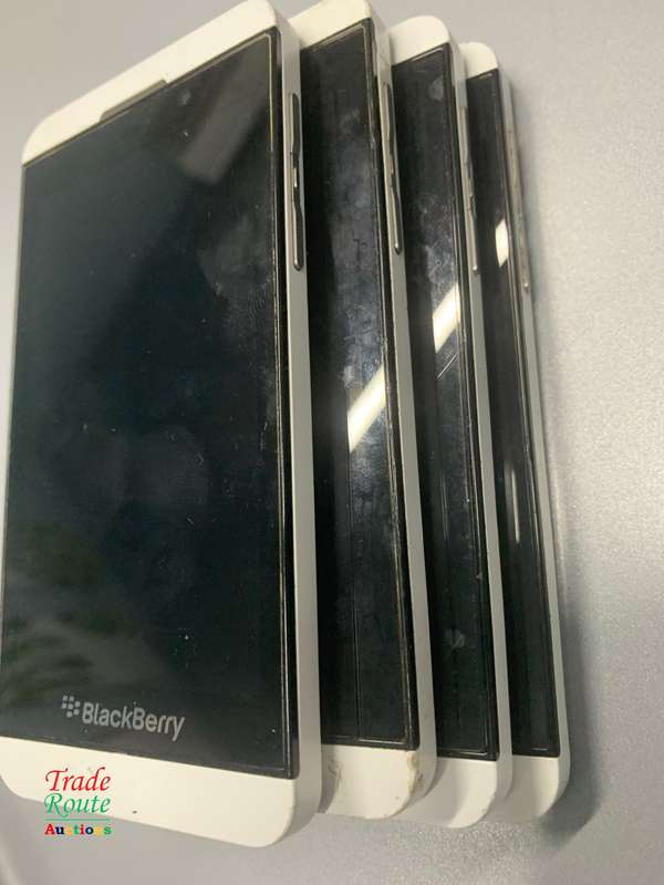 Blackberry phone x 4  | For Spares - Salvage Stock - 1 bid gets for all 4