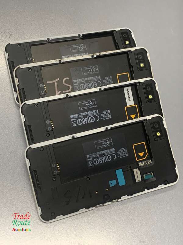 Blackberry phone x 4  | For Spares - Salvage Stock - 1 bid gets for all 4