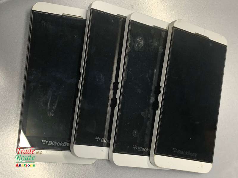 Blackberry phone x 4  | For Spares - Salvage Stock - 1 bid gets for all 4