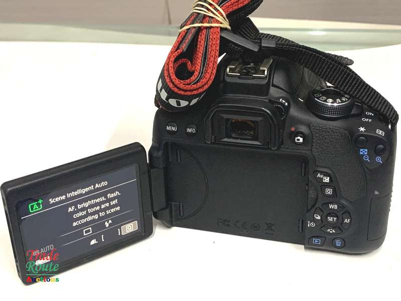 CANON EOS 750D Digital SLR CAMERA BODY + CANON 18-55 LENS IS STM KIT - 24.2 MEGAPIXELS