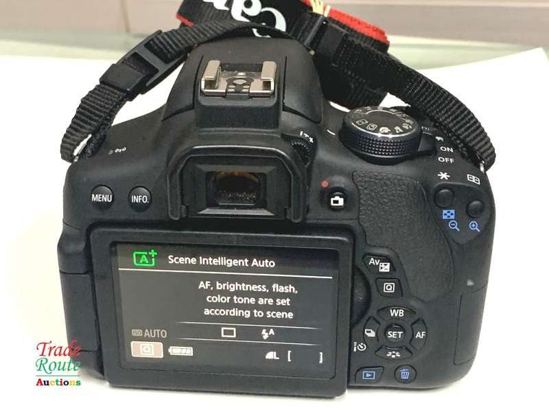 CANON EOS 750D Digital SLR CAMERA BODY + CANON 18-55 LENS IS STM KIT - 24.2 MEGAPIXELS