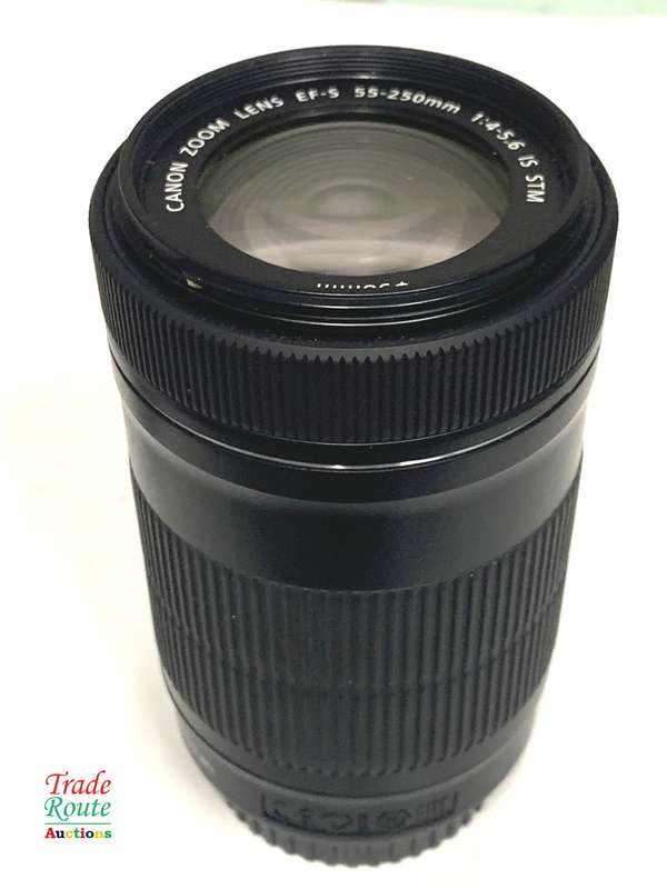 Canon EF-S 55-250m IS (Image Stabilizer) STM  Lens for Canon DSLR Cameras