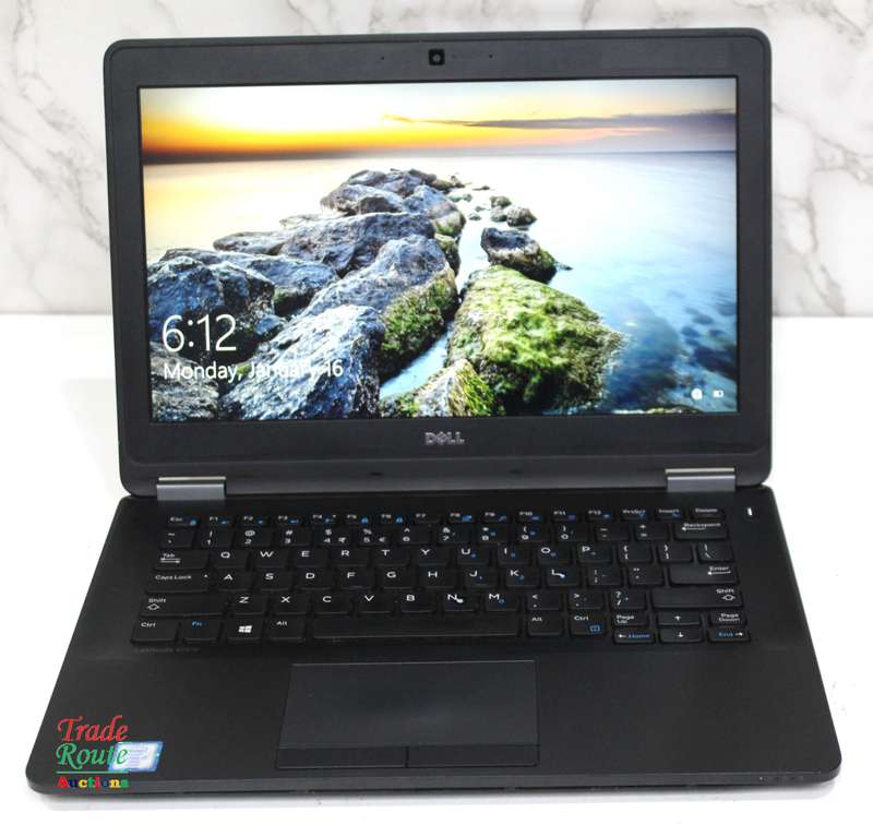 DELL LATITUDE E7270 12.5inch LAPTOP | CORE i7 6600U 2.6GHz | 12GB RAM | 256GB SSD SOLID STATE DRIVE
