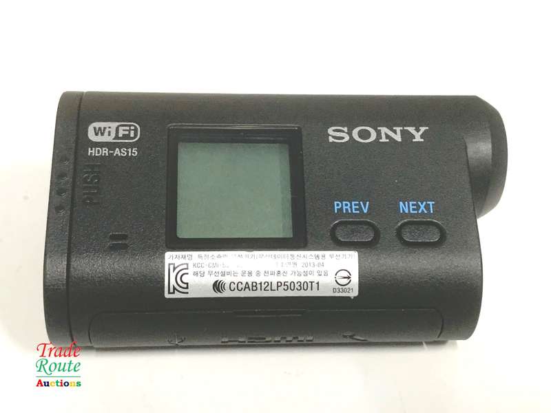 Sony HDR-AS15 Full HD Wi-Fi Waterproof Action Camera Camcorder