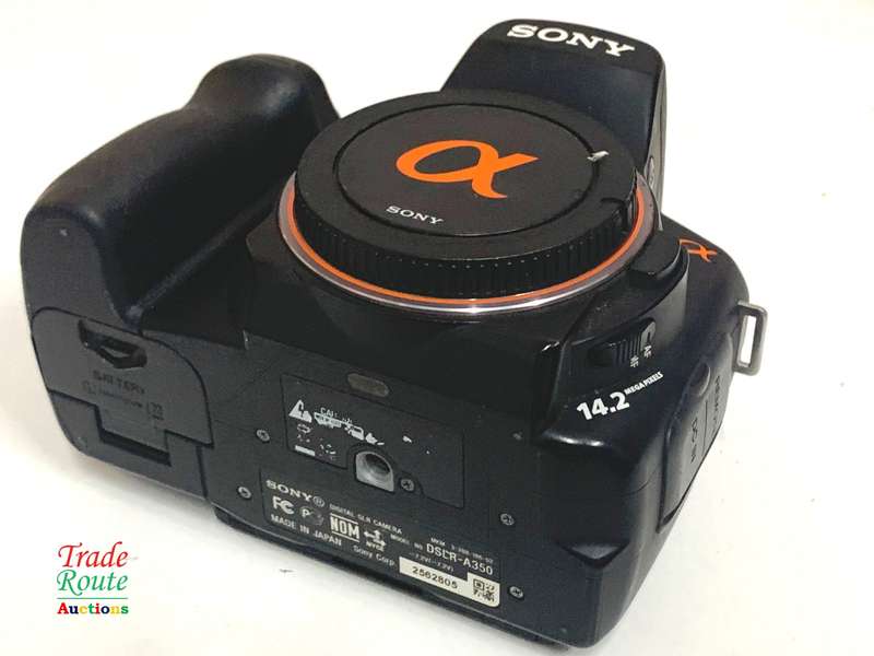 SONY ALPHA A350 DIGITAL CAMERA 14.2 MP BODY ONLY
