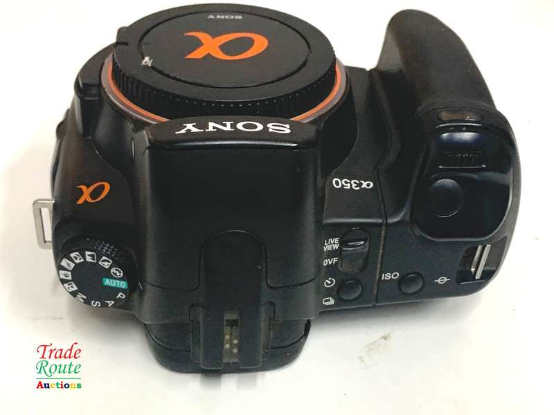 SONY ALPHA A350 DIGITAL CAMERA 14.2 MP BODY ONLY