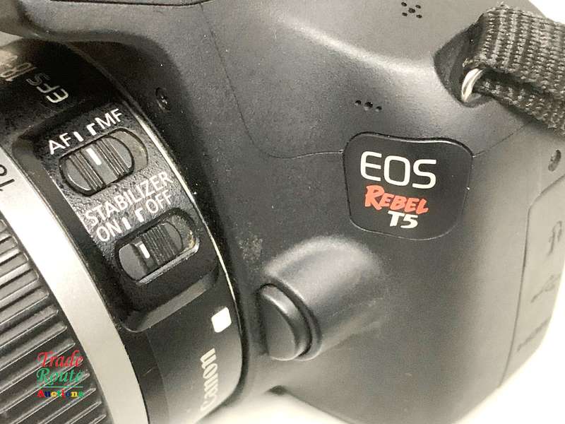 Canon Digital Rebel EOS T5 DSLR Camera with Canon 18-55mm Lens (Canon 1200D Equivalent)