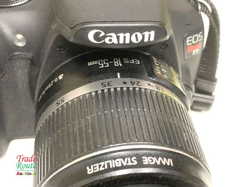 Canon Digital Rebel EOS T5 DSLR Camera with Canon 18-55mm Lens (Canon 1200D Equivalent)