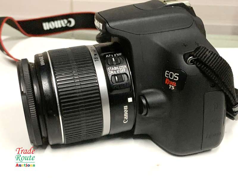 Canon Digital Rebel EOS T5 DSLR Camera with Canon 18-55mm Lens (Canon 1200D Equivalent)