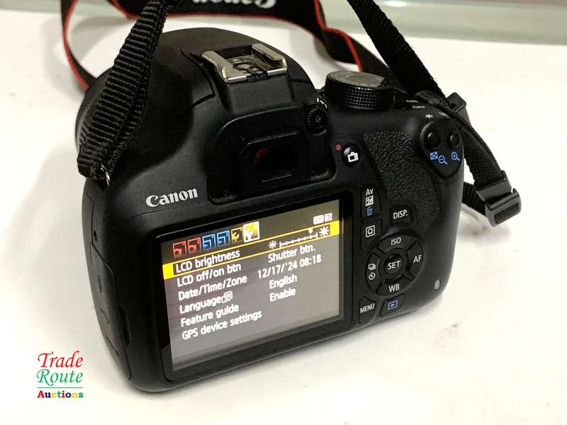 Canon Digital Rebel EOS T5 DSLR Camera with Canon 18-55mm Lens (Canon 1200D Equivalent)