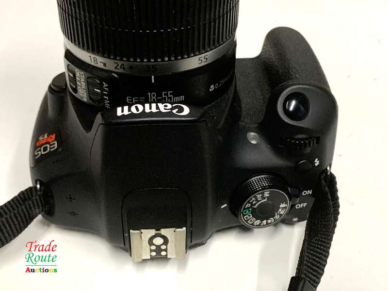 Canon Digital Rebel EOS T5 DSLR Camera with Canon 18-55mm Lens (Canon 1200D Equivalent)