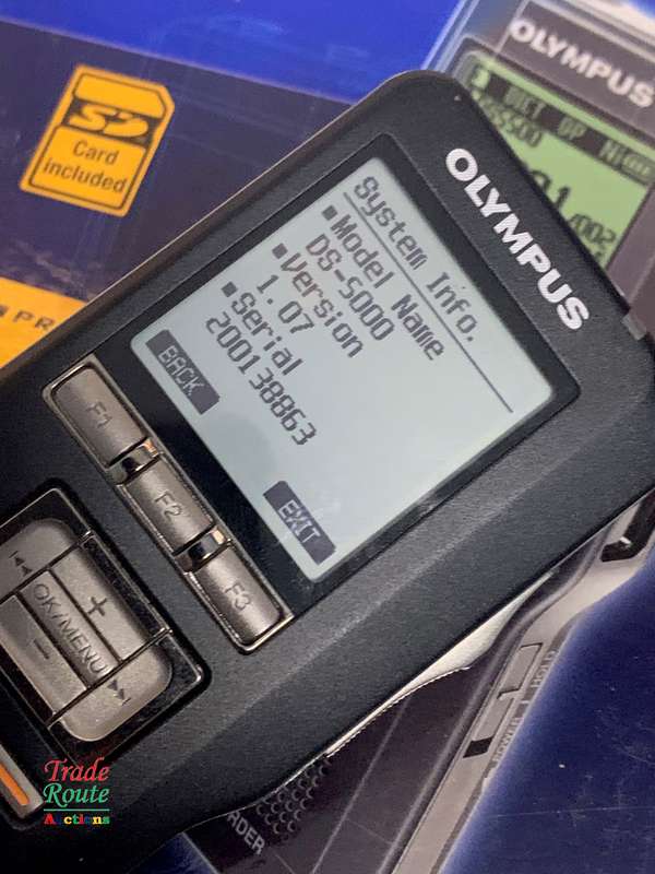 Olympus DS-5000 Digital Voice Recorder - Handheld Voice Dictation Recorder