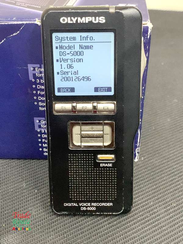 Olympus DS-5000 Digital Voice Recorder - Handheld Voice Dictation Recorder