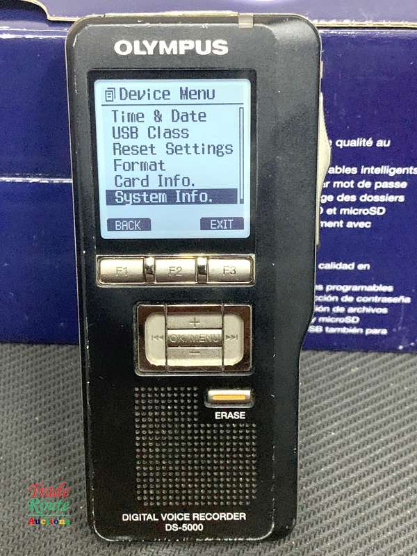 Olympus DS-5000 Digital Voice Recorder - Handheld Voice Dictation Recorder