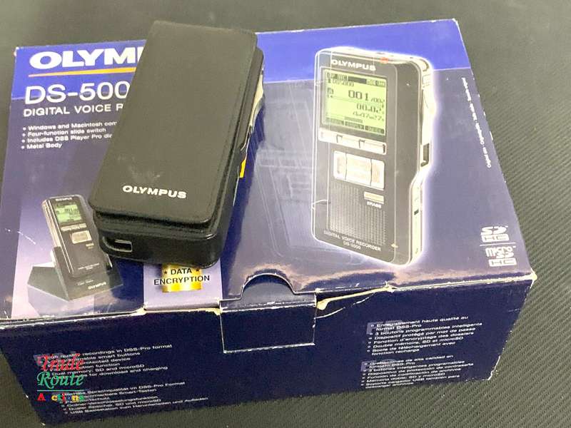 Olympus DS-5000 Digital Voice Recorder - Handheld Voice Dictation Recorder