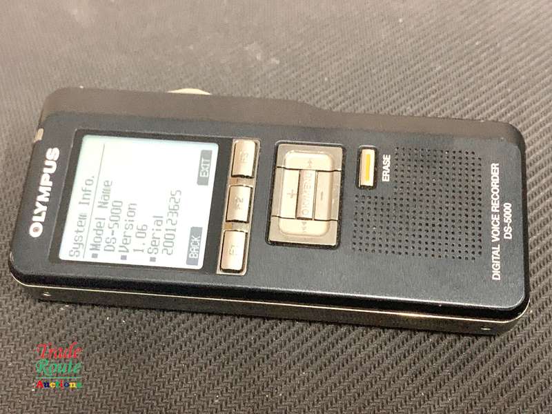 Olympus DS-5000 Digital Voice Recorder - Handheld Voice Dictation Recorder