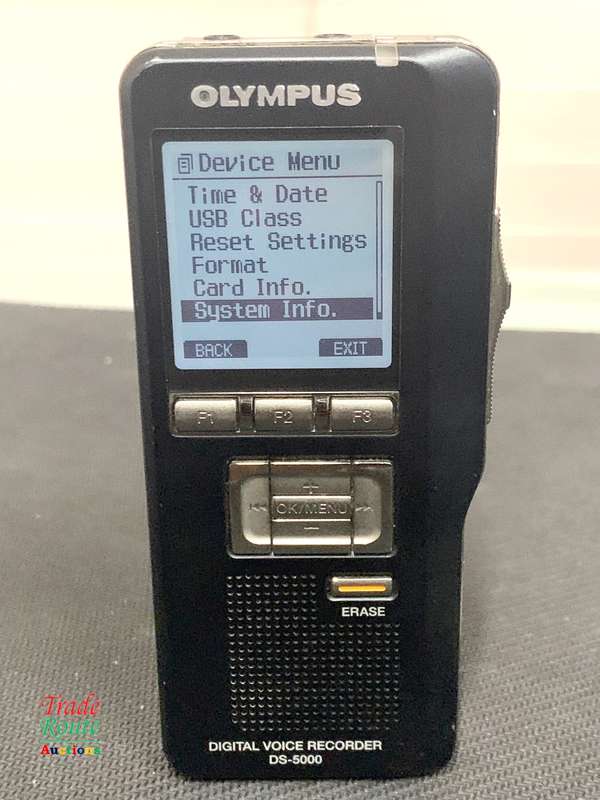 Olympus DS-5000 Digital Voice Recorder - Handheld Voice Dictation Recorder