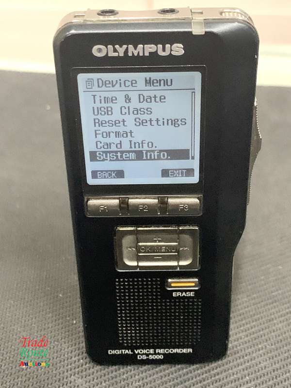 Olympus DS-5000 Digital Voice Recorder - Handheld Voice Dictation Recorder