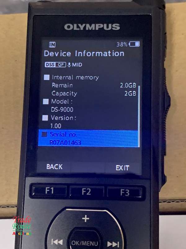 Olympus DS-9000 Professional Digital Voice Recorder - Handheld Voice Dictation Recorder