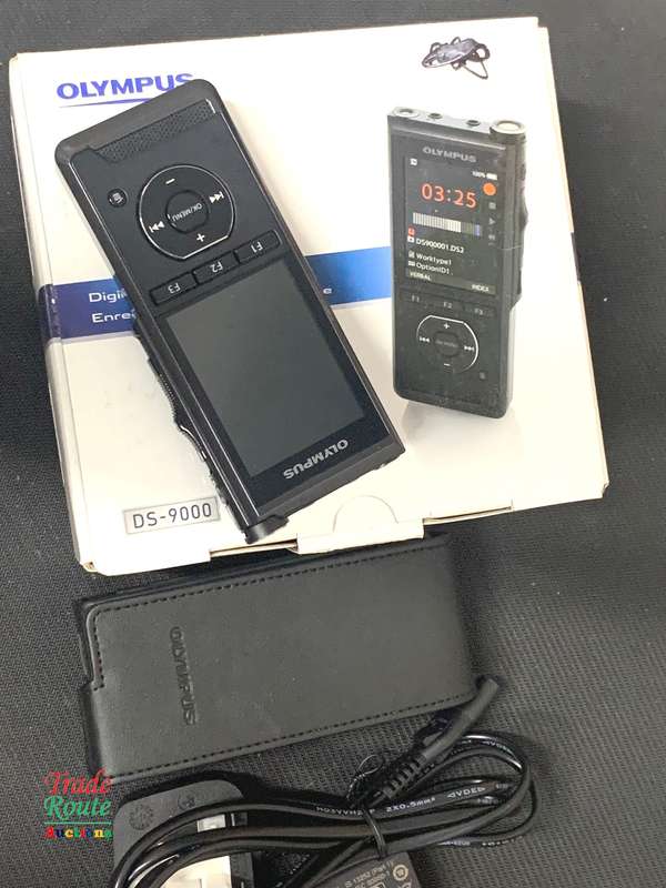 Olympus DS-9000 Professional Digital Voice Recorder - Handheld Voice Dictation Recorder