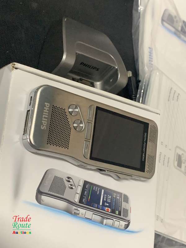 Philips DPM8100 Digital Pocket Memo Dictation Portable Voice Recorder 3DMIC